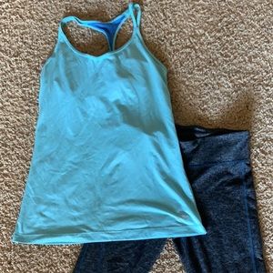 Women’s under armour workout set